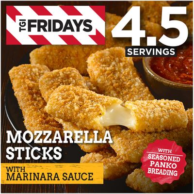 T.G.I. FRIDAY'S Mozzarella Sticks with Marinara Sauce