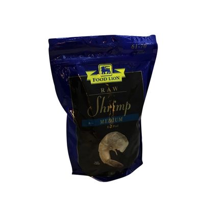 Food Lion Shrimp, Raw, Small, Pouch