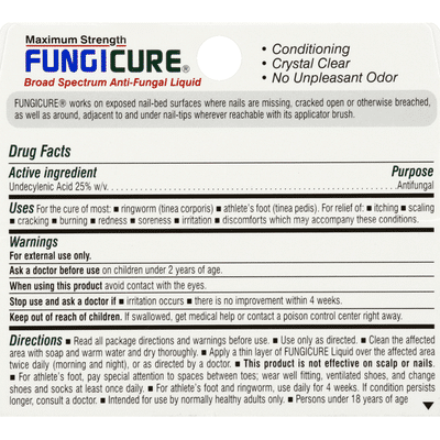FungiCure Anti-Fungal Liquid, Maximum Strength