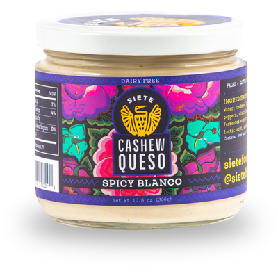 Siete Cashew Queso, Dairy Free, Spicy Blanco