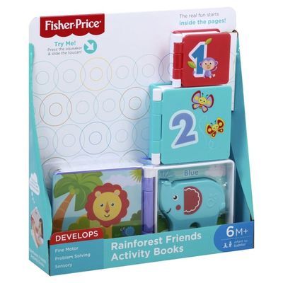 Fisher-Price Activity Books, Rainforest Friends