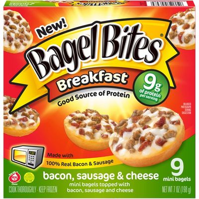 Bagel Bites Breakfast Bacon Sausage & Cheese