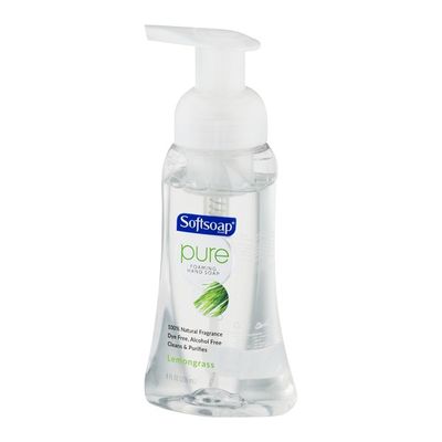 hand soap softsoap foaming lemongrass pure