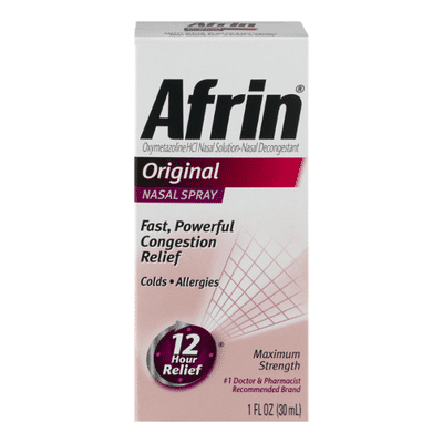 Afrin Nasal Spray, Maximum Strength, Original