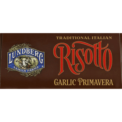 Lundberg Family Farms Risotto, Garlic Primavera