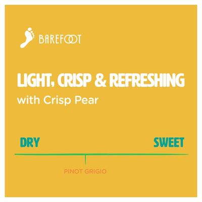 Barefoot Pinot Grigio White Wine