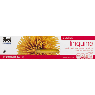 Food Lion Pasta Linguine Classic Box 16 Oz Delivery Or Pickup Near Me Instacart