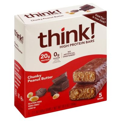 Think Thin Chunky Peanut Butter Chocolate High Protein Bars