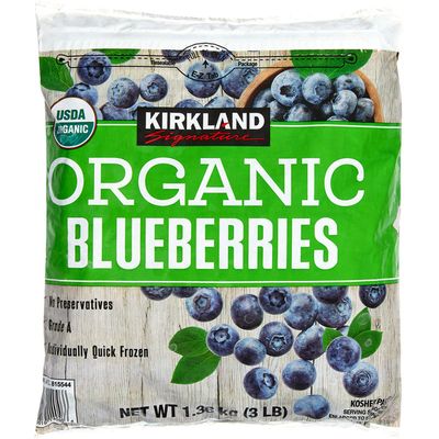 Kirkland Signature Organic Blueberries, 3 lb