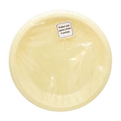 TOC Products Touch Of Color Ivory Plastic Plate 10 Inch
