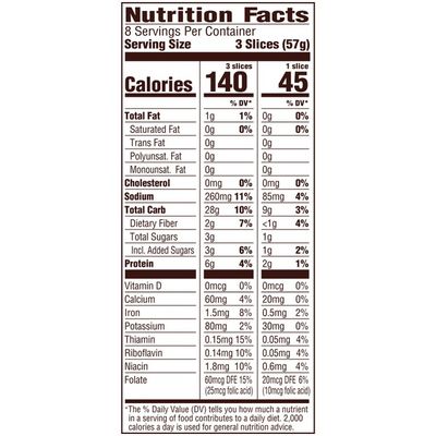 Pepperidge Farm® Light Style Light Style Oatmeal Bread