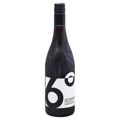 Six Degrees Cellars Pinot Noir, California, 2016