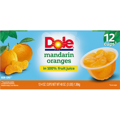 Dole Mandarin Oranges in 100% Fruit Juice