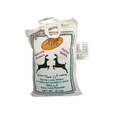 Asli Sella Bag of White Basmati Rice