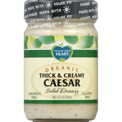 Follow Your Heart Salad Dressing, Organic, Thick & Creamy Caesar