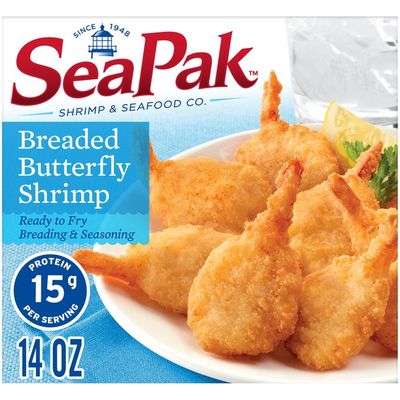 SeaPak Breaded Butterfly Shrimp (14 oz) - Instacart