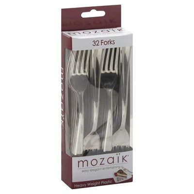 Mozaik Forks, Heavy Weight Plastic