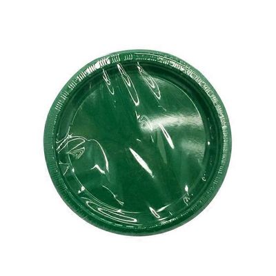 First Street 7" Emerald Green Touch of Color Plastic Plate