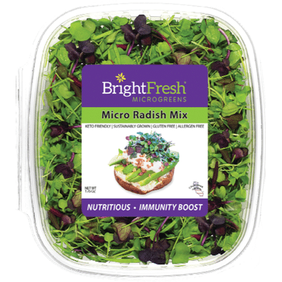 Bright Fresh Micro Radish Mix