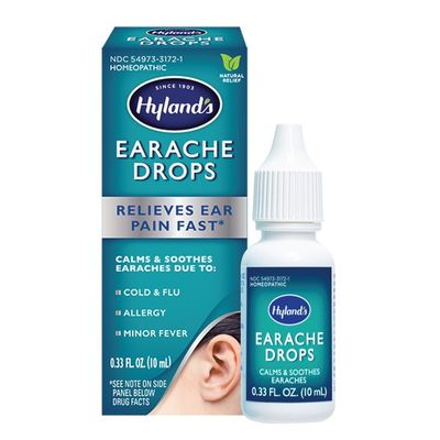 Hyland's Ear Drops for Swimmer's Ear, Earache Drops for clogged ears, fast, natural relief
