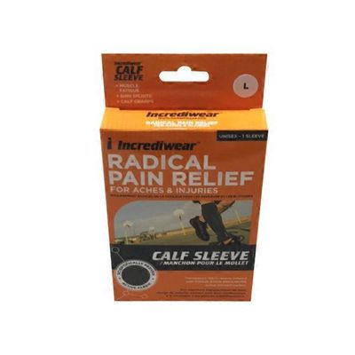 Incrediwear Arm/Calf Slv Short Lg Grey 1 Ea