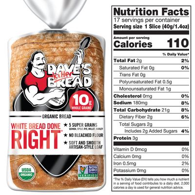 Dave's Killer Bread Organic Bread