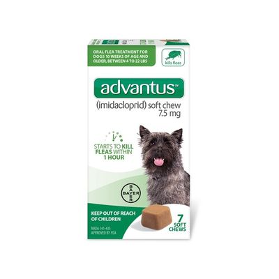 ADVANTUS Advantus Oral Flea Soft Chews for Small Dogs
