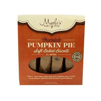 Marlo's Bakeshop Pumpkin Pie Soft Baked Biscotti