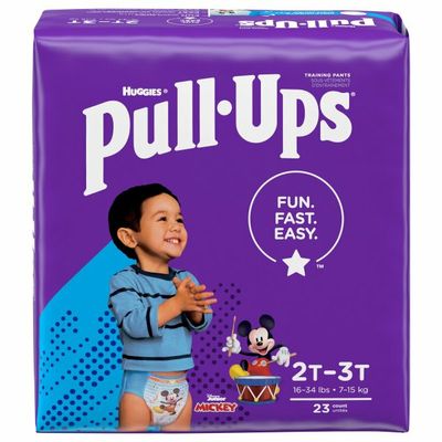 Pull-Ups Boys' Potty Training Pants Size 4, 2T-3T
