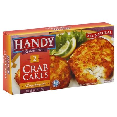 Handy Crab Cakes, Handmade