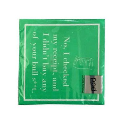 Paperproducts Design My Receipt Beverage Napkin