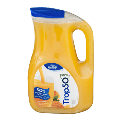 Tropicana Orange No Pulp with Calcium and Vitamin D Juice Beverage