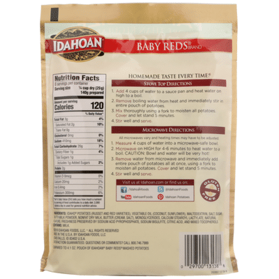 Idahoan Baby Reds Mashed Potatoes Family Size