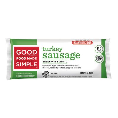 Good Food Made Simple Turkey Sausage Burrito