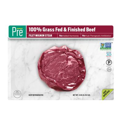 Pre Brands 100% Grass Fed and Finished Filet Mignon