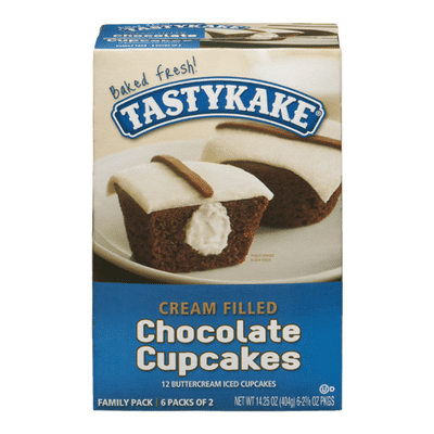 Tastykake Buttercreme Iced Cupkakes