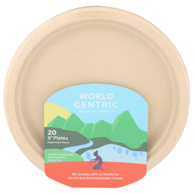 World Centric Plates, 9 Inch