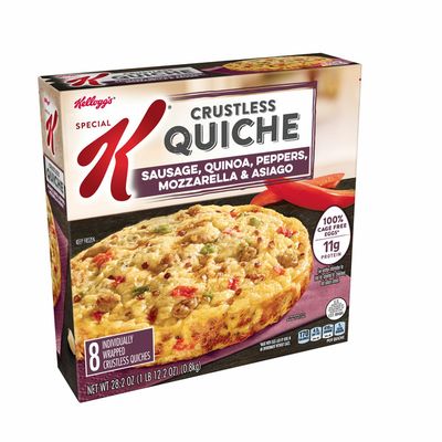 Kellogg's Special K Crustless Quiche, An Excellent Source of Protein