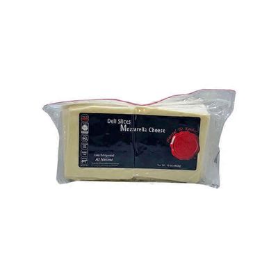Natural & Kosher Sliced Mozzarella Cheese