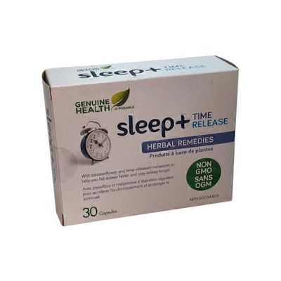 Genuine Health Sleep Plus Time Release Caps
