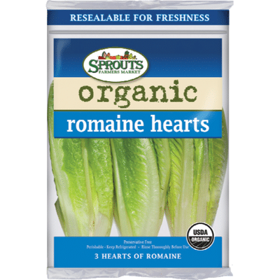 Sprouts Organic Romaine Hearts