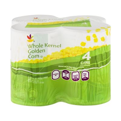 SB Whole Kernel Golden Corn - 4 PK