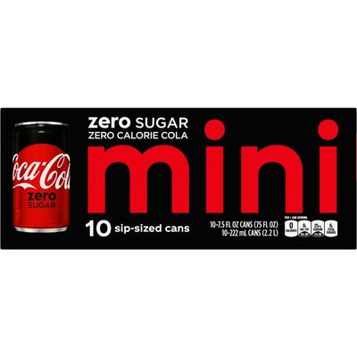 Coca Cola Zero Sugar Diet Soda Soft Drink