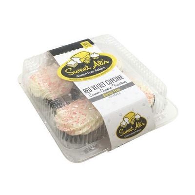 Sweet Ali's Gluten Free Red Velvet Cupcakes