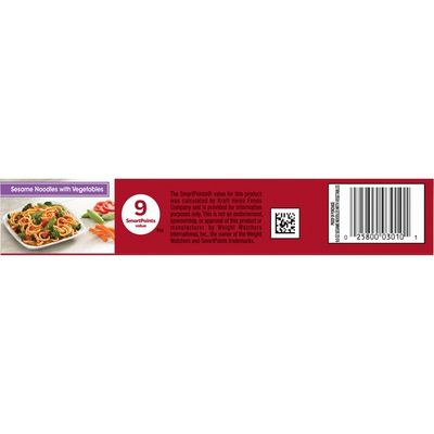 Smart Ones Sesame Noodles with Vegetables