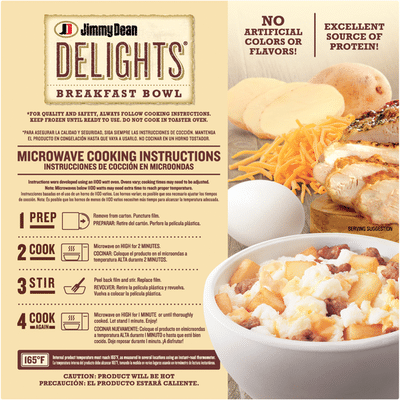 Jimmy Dean Delights Turkey Sausage Breakfast Bowl