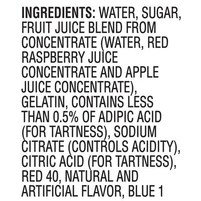 Jell-O Original Raspberry Ready-to-Eat Gelatin Snacks