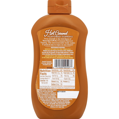 Smucker's Topping, Hot Caramel Flavored