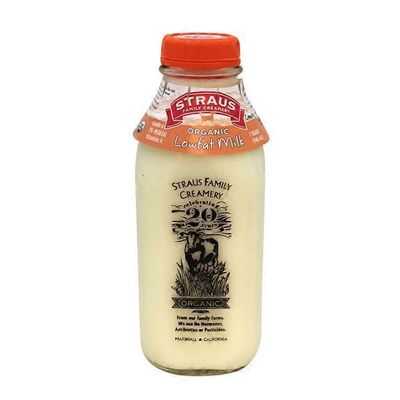 Straus Family Creamery Organic Low Fat Milk