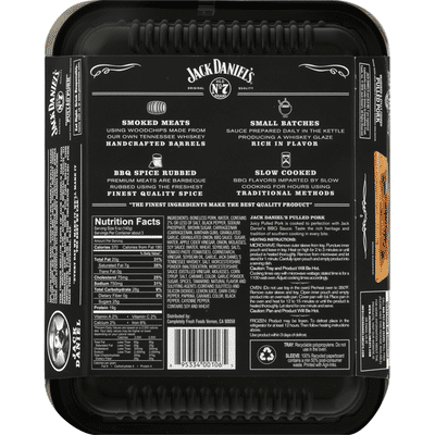 Jack Daniel's Pulled Chicken, Seasoned & Fully Cooked